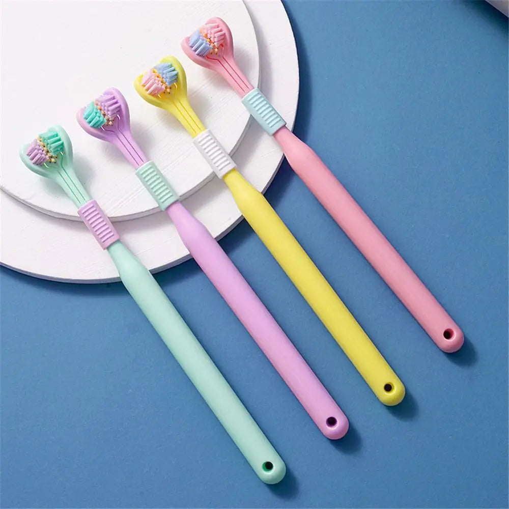 LLEVA 2x1 Cepillo Dental 3D Multiángulo – Limpieza Completa en Cada Rincón
