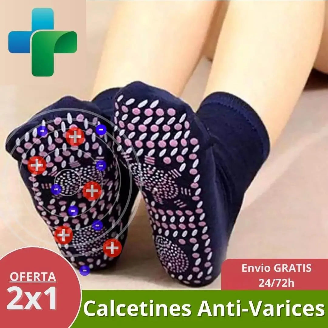Oferta 1par + 1par Gratis Medias de acupresión Anti-Varices