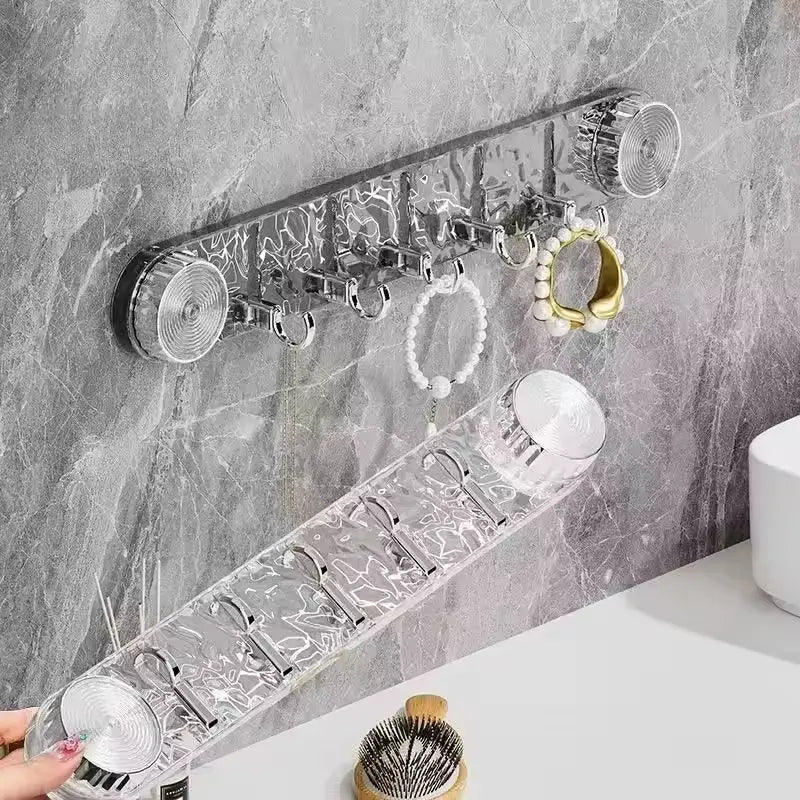 Soporte AutoAdhesivo Premium con 5 Ganchos – Orden y estilo sin taladros