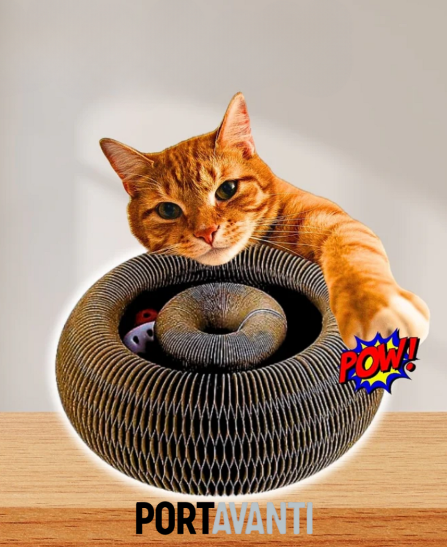 RolloRascador™:  Salva tus Muebles y Hace Feliz a tu Gato