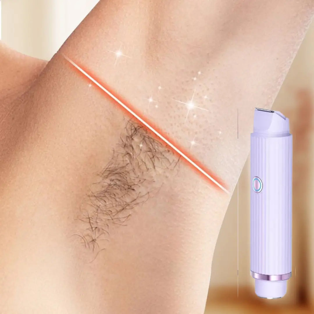 Depiladora de Doble Cabezal, Resistente al Agua IPX7