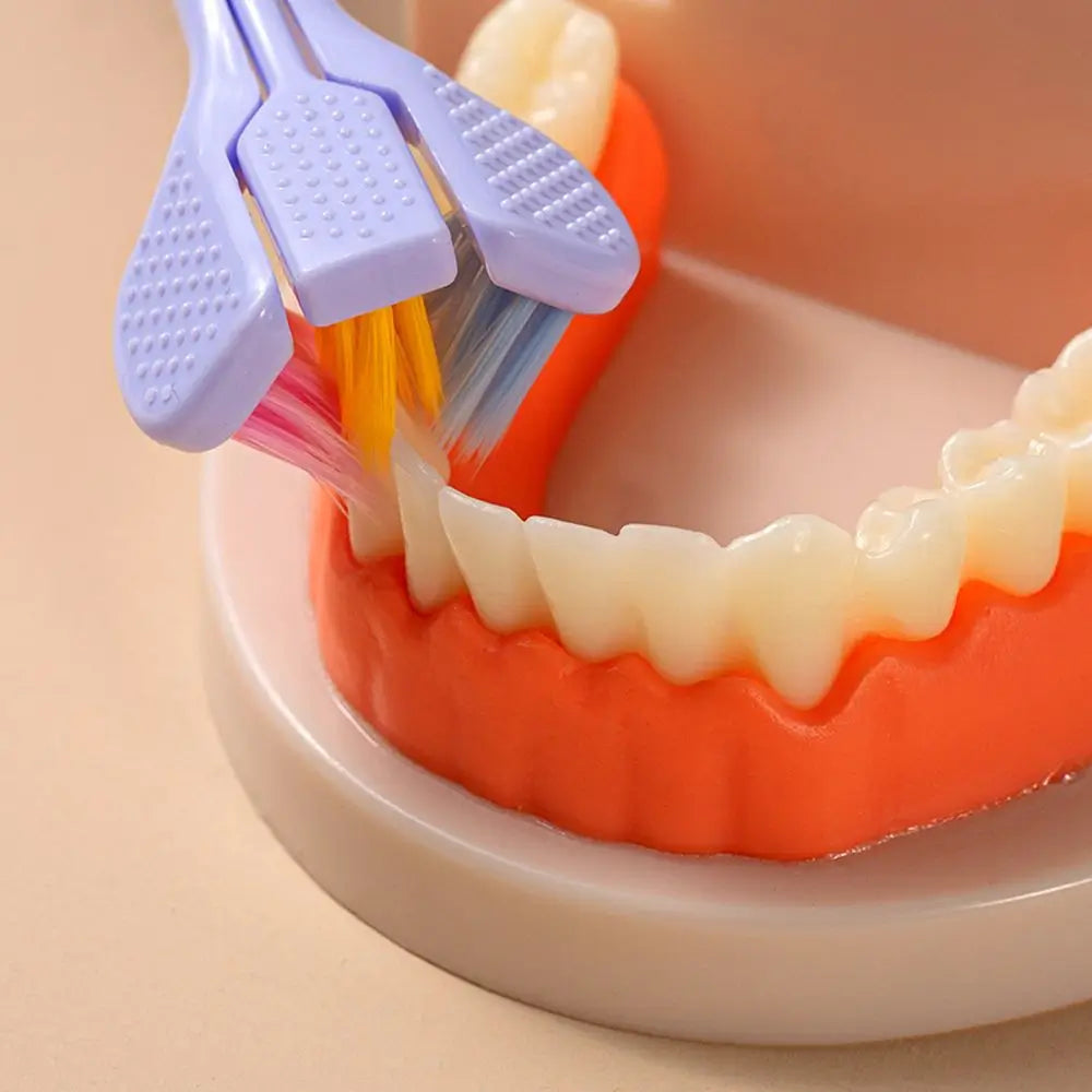LLEVA 2x1 Cepillo Dental 3D Multiángulo – Limpieza Completa en Cada Rincón