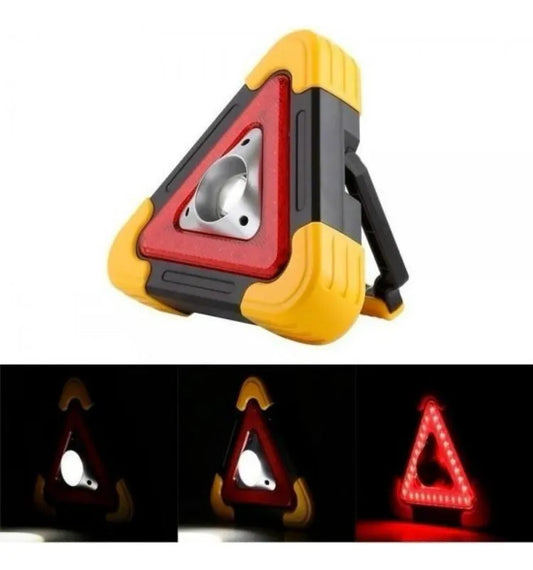 TRIANGULO DE CARRETERA EMERGENCIA LED