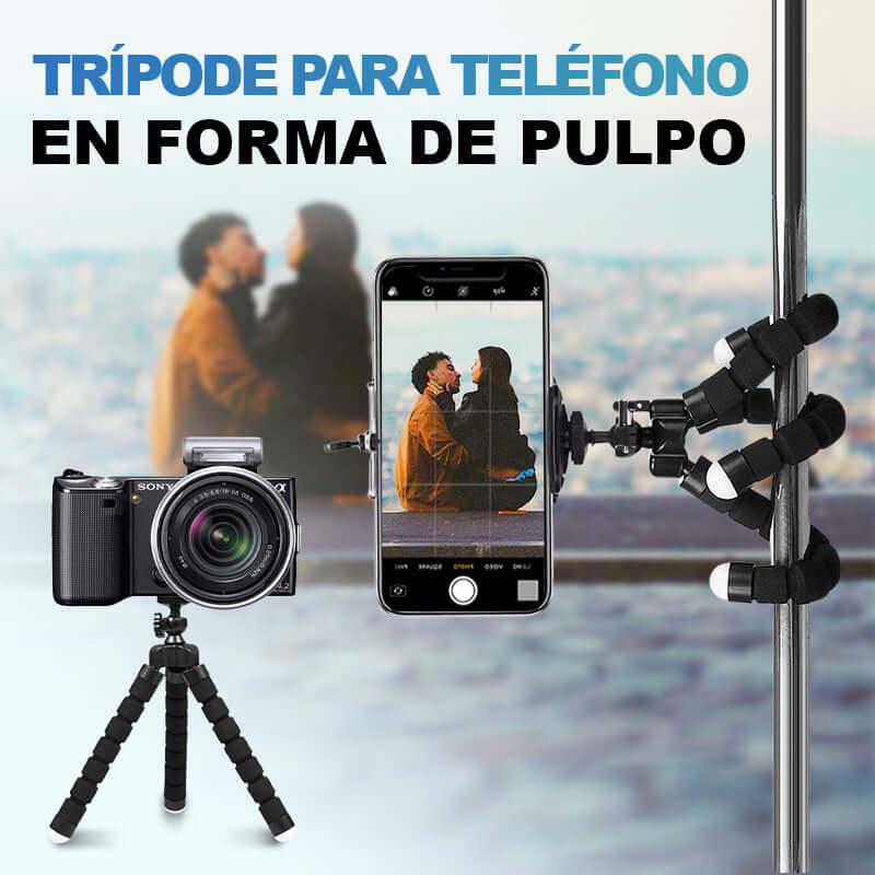 El Trípode Inteligente 360° con Control Bluetooth: Captura Sin Límites