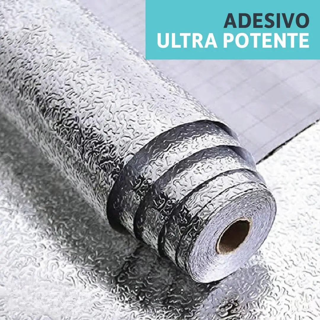 Papel aluminio Adhesivo Multisuperficie Rollo de 2 a 5 m de largo x 60 cm de ancho