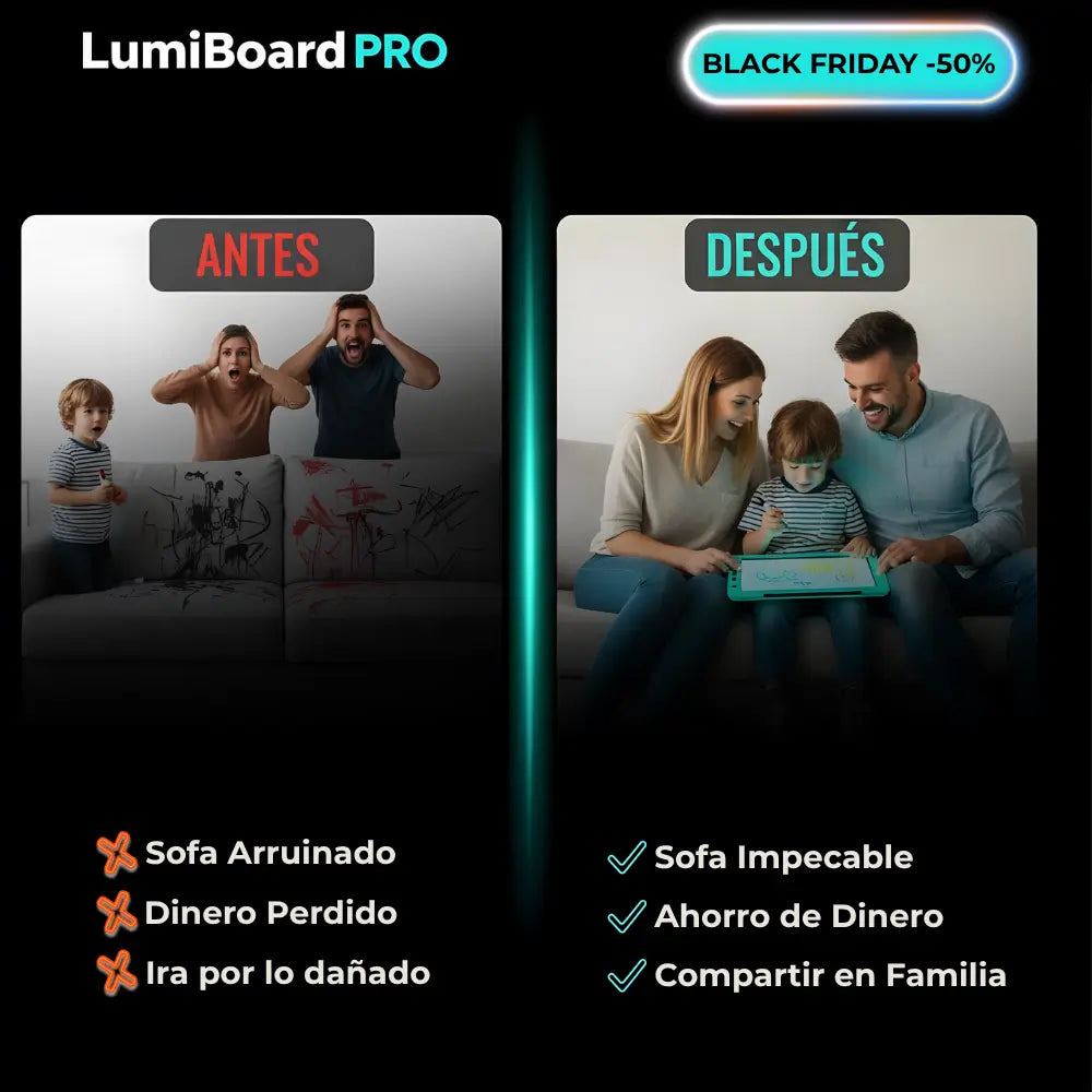 Creatividad en Familia. Hoy Mismo| LumiBoard Pro®