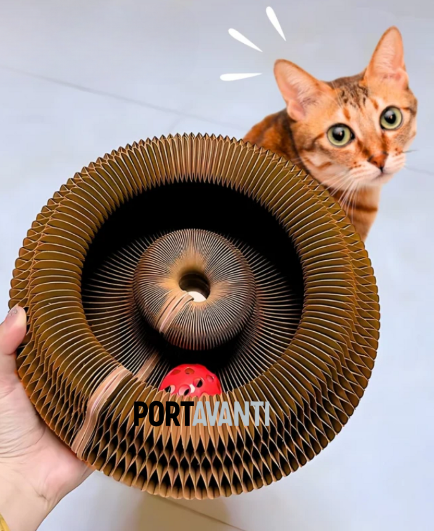 RolloRascador™:  Salva tus Muebles y Hace Feliz a tu Gato