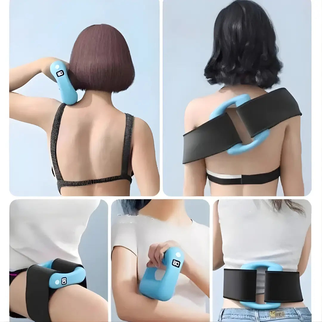 Anillo Masajeador Corporal Con Cinturón con 50%OFF