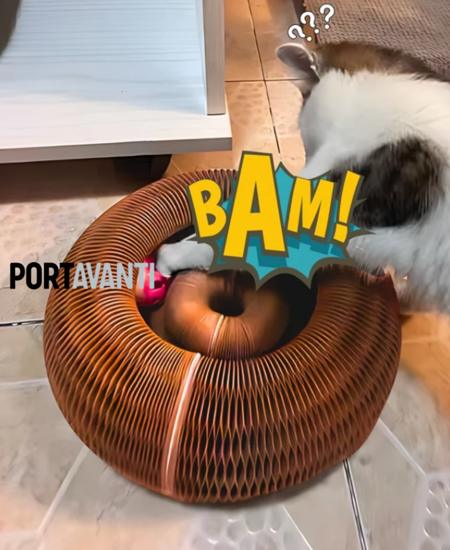RolloRascador™:  Salva tus Muebles y Hace Feliz a tu Gato