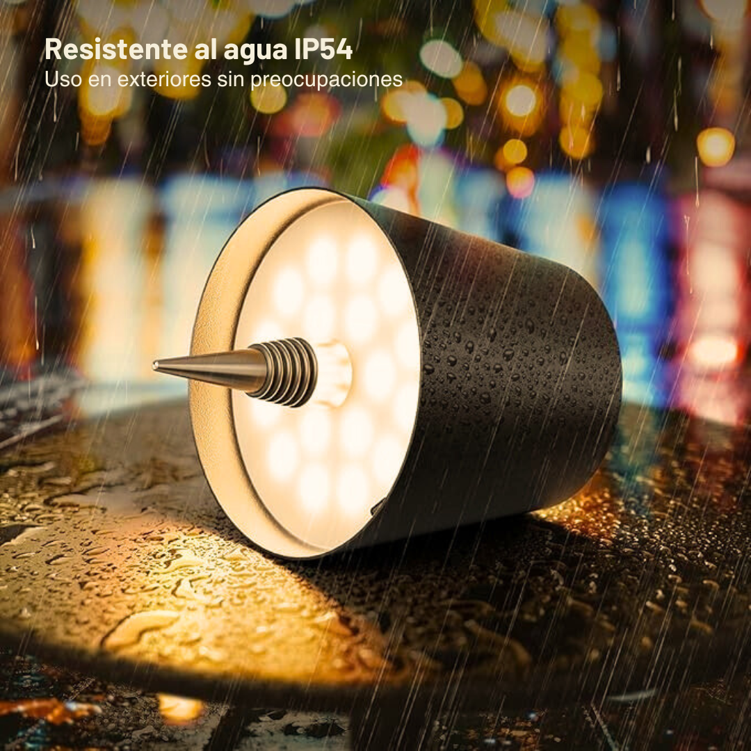 Lámpara EcoLuxe™: Convierte tus botellas favoritas en arte iluminado