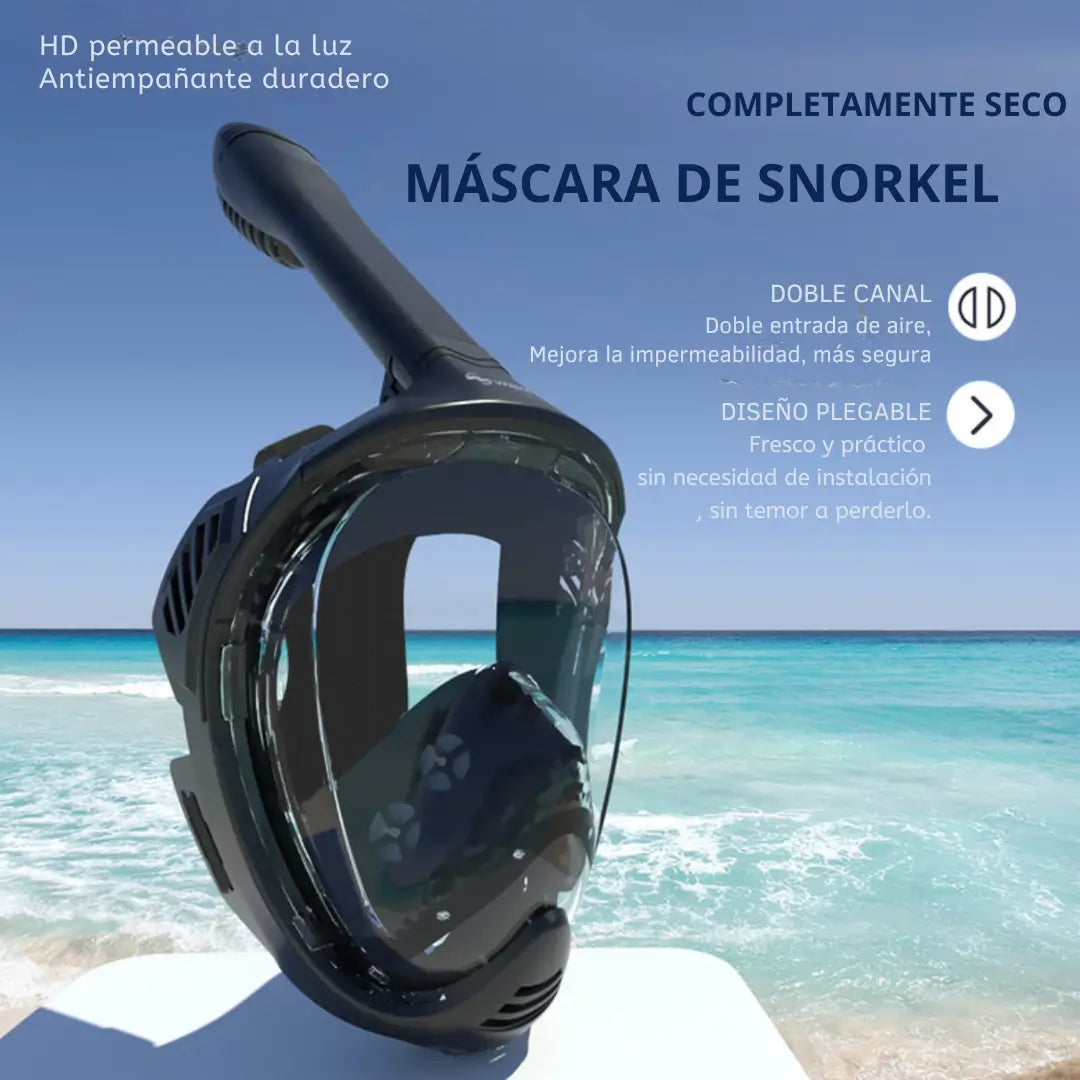 Power Snork™ – Máscara para aventuras sin interrupciones