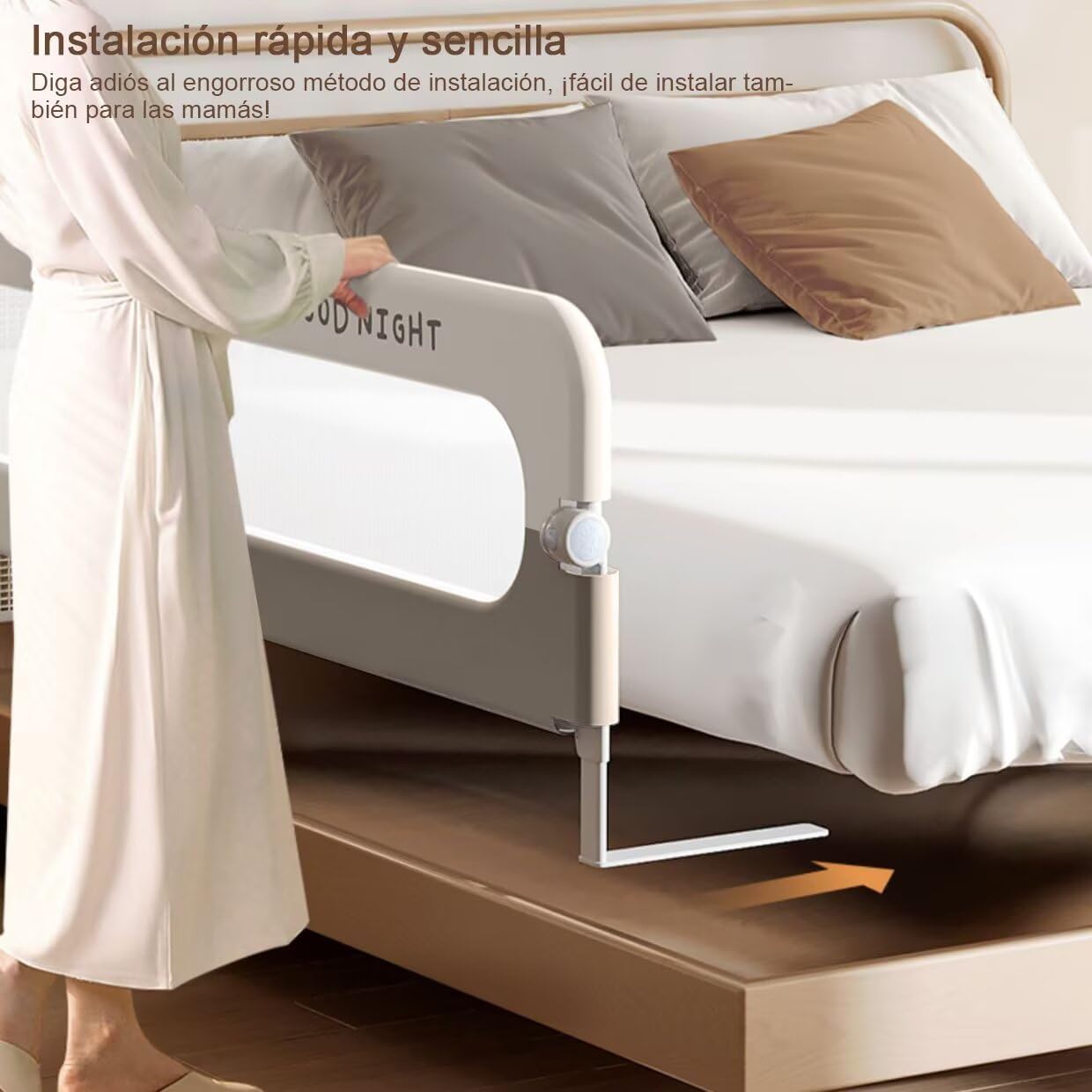 Baranda de Seguridad GOOD NIGHT – Protección firme sin complicaciones