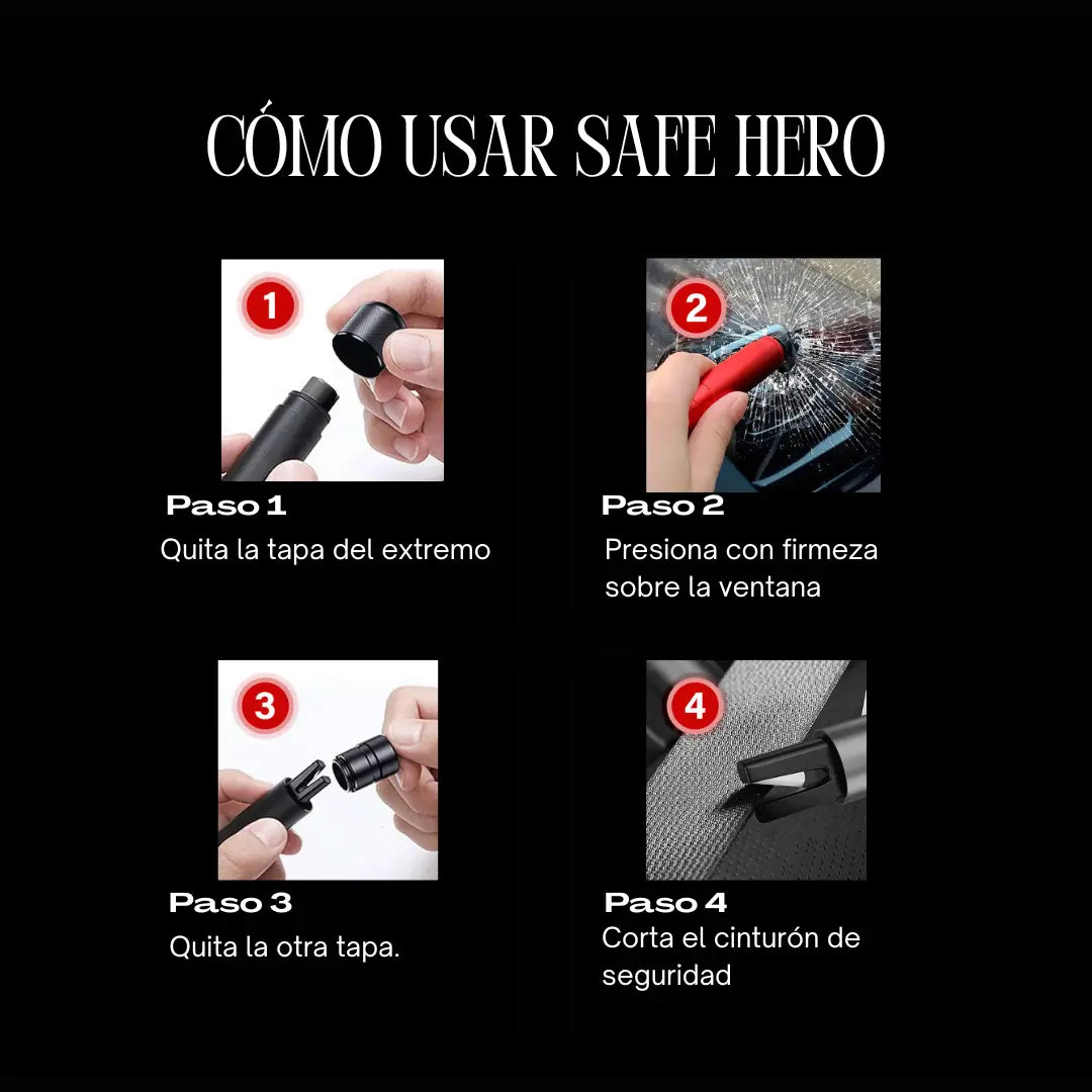 Safe Hero  – El martillo que puede salvarte a ti y a tu familia.