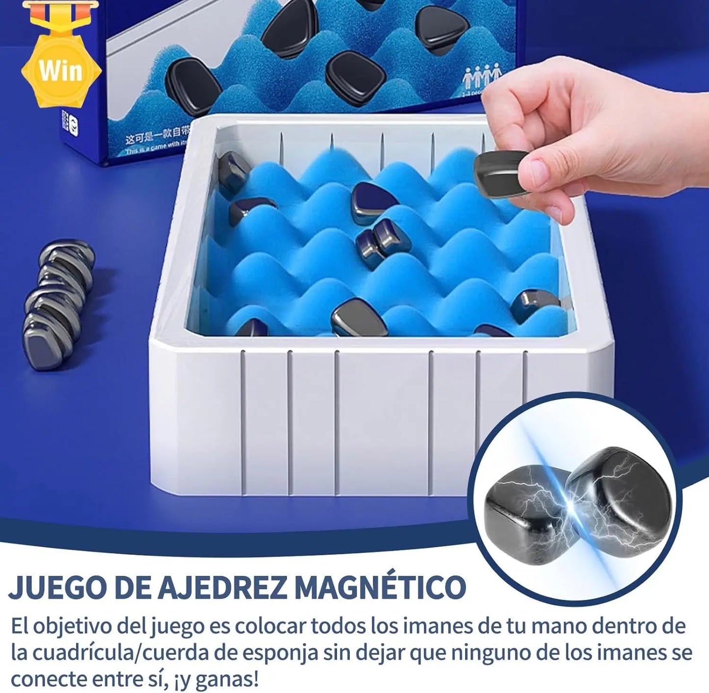 💥Oferta de Navidad 40% de descuento🔥Juego de ajedrez magnético✨