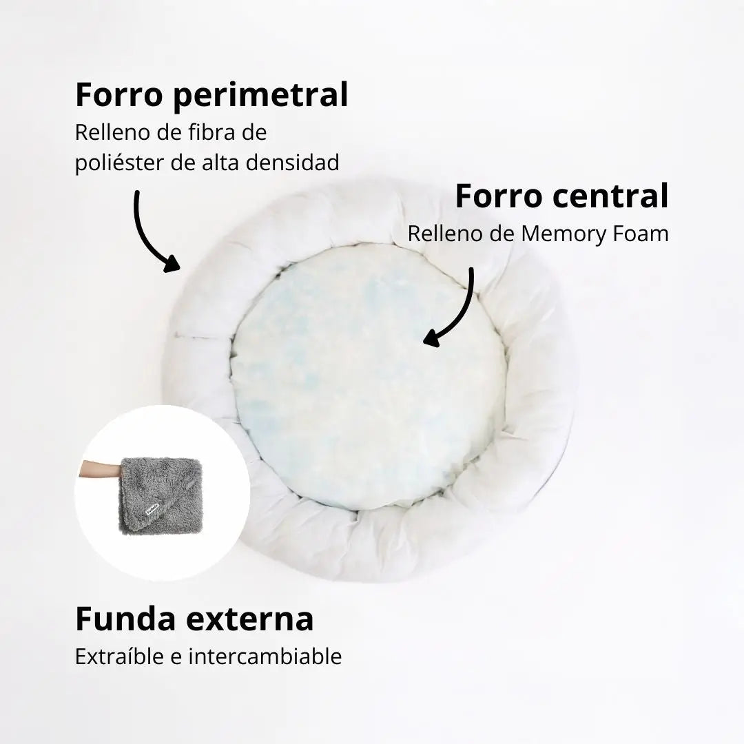 Cama Antiestrés Furbedz: el refugio que tu perro merece para dormir de verdad
