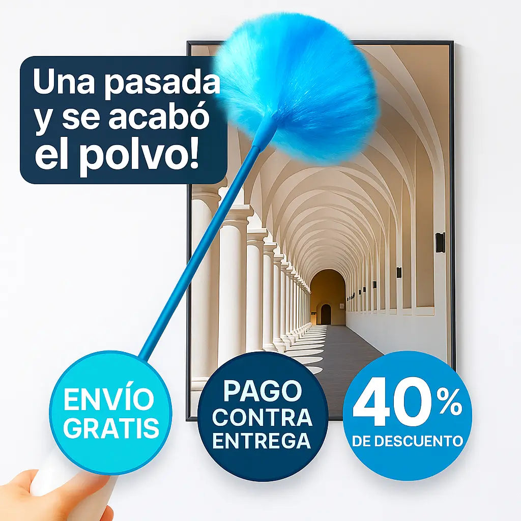 DUSTER 360° 2EN 1:  LIMPIA POLVO  ELÉCTRICO