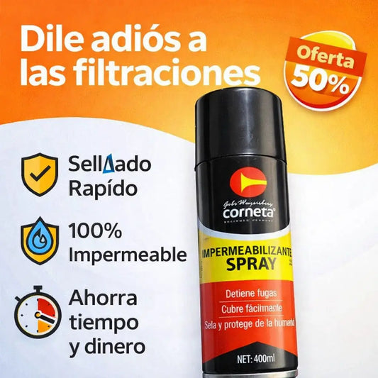 Spray Sellador Impermeable Reparador de Fugas Paga 1 lleva 2