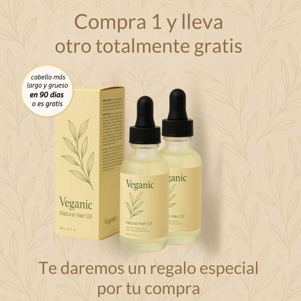 Tu Cabello Gana: 2 veganic por el precion de 1 + Obsequio Exclusivo
