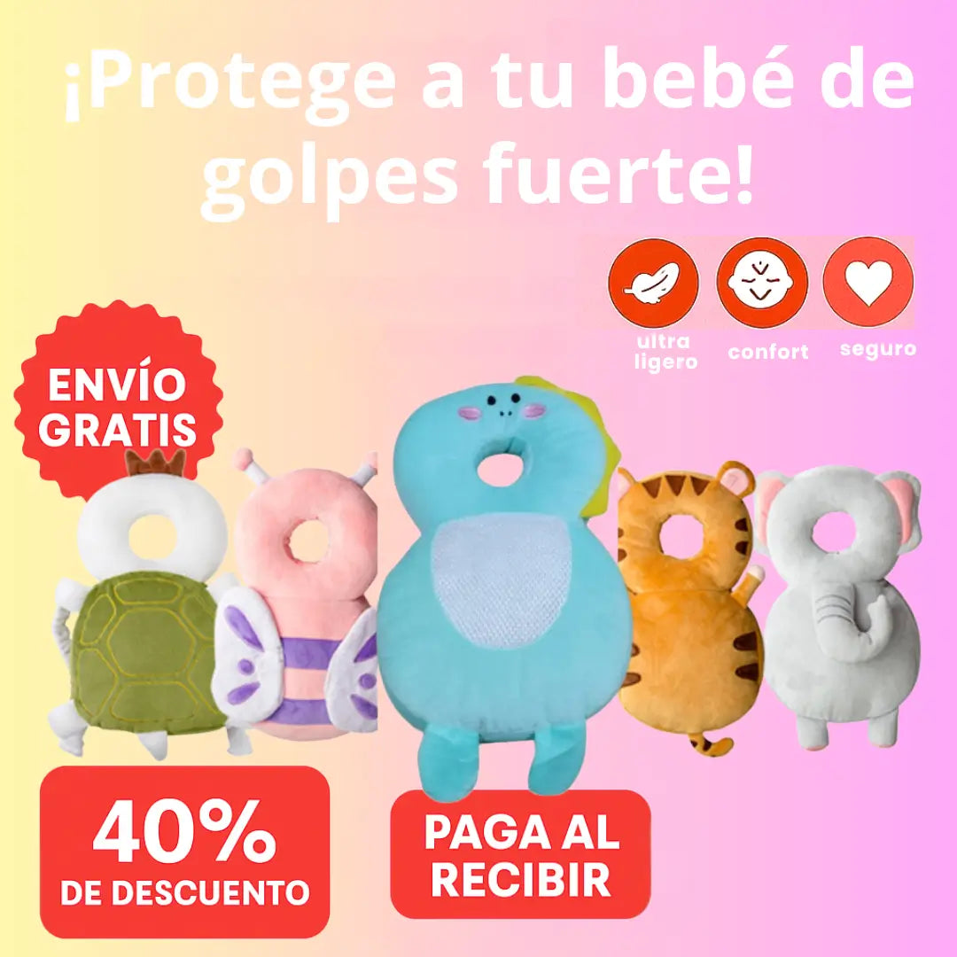 Mochila antigolpes para bebe