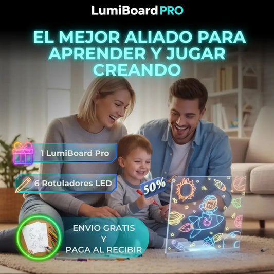 Creatividad en Familia. Hoy Mismo| LumiBoard Pro®