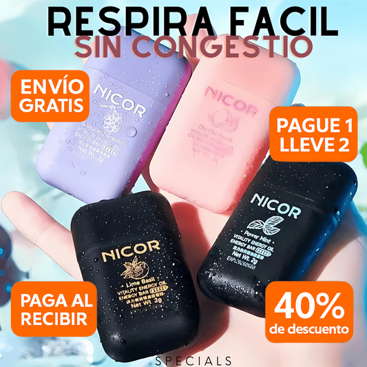 Inhalador Nasal Mejora Respiracion