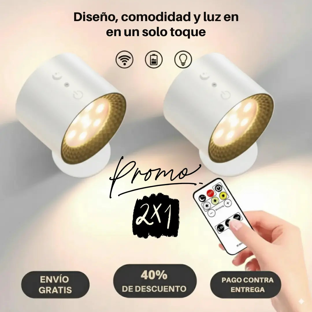 Pague 1 lleve 2 Lamparas viral de AMAZON  transforma Tu Espacio al Instante