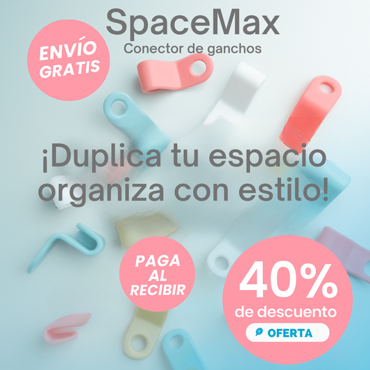 Conecto de ganchos SpaceMax para colgar ropa X 60