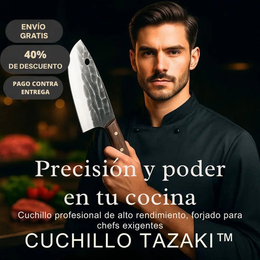 CUCHILLO TIPO HACHA TAZAKI