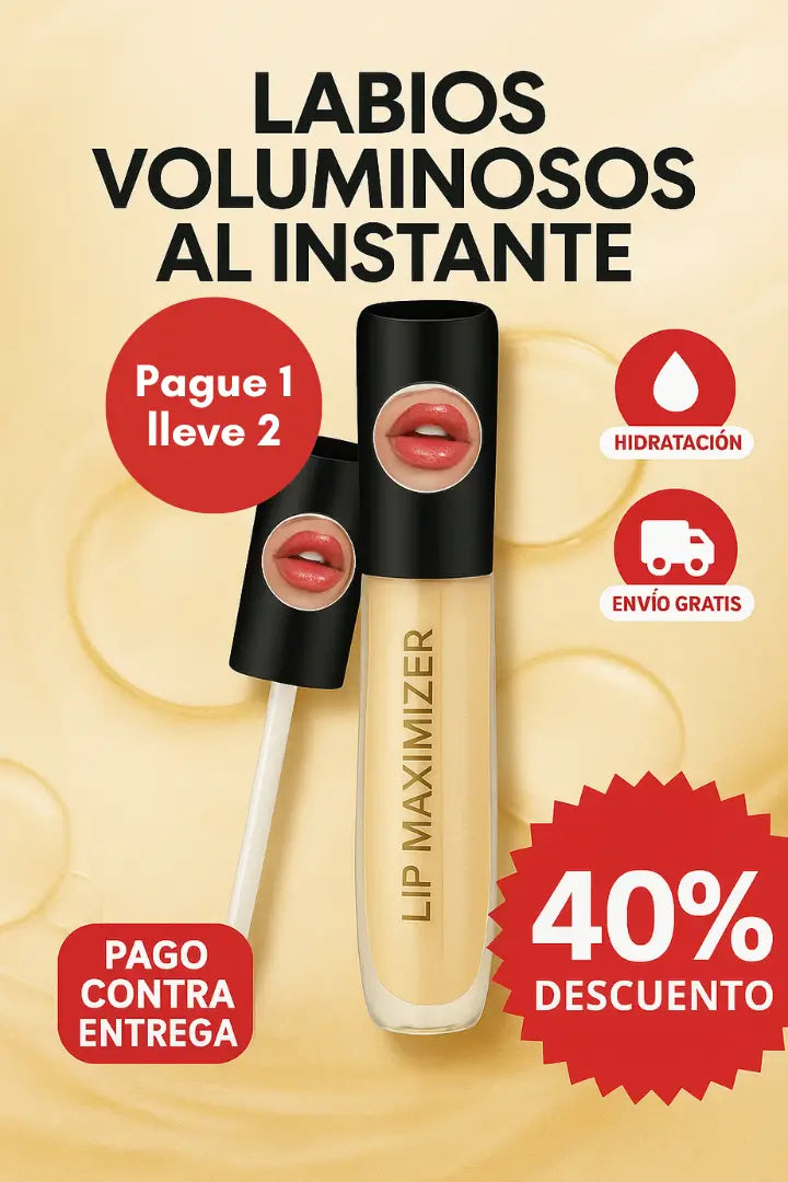LIP MAXIMIZER™ Paga 1 y llevate 2 unidades