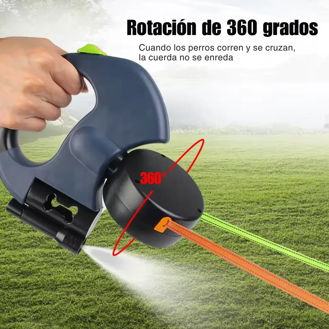 Correa Anti-Enredos™: La Correa que Convierte Paseos Caóticos en Momentos Felices