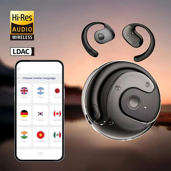 Auriculares Traductores en Tiempo Real: ¡Habla y Entiende Cualquier Idioma al Instante!