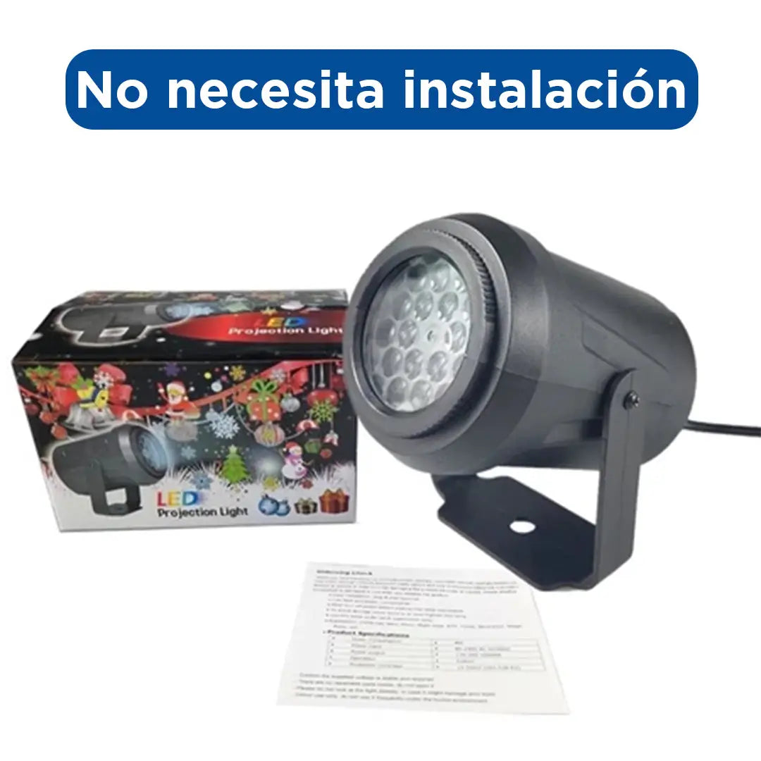 FestiLuz: El Proyector Navideño que Transforma tu Casa en un Espectáculo Mágico
