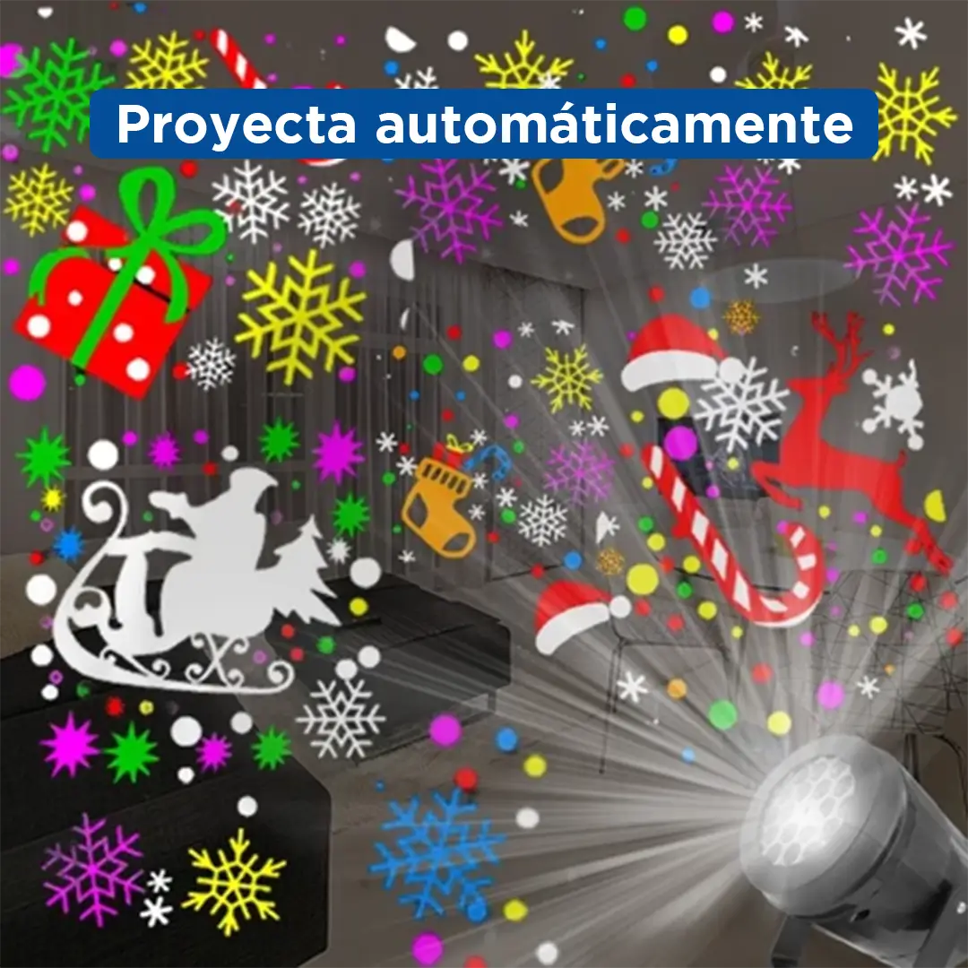 FestiLuz: El Proyector Navideño que Transforma tu Casa en un Espectáculo Mágico