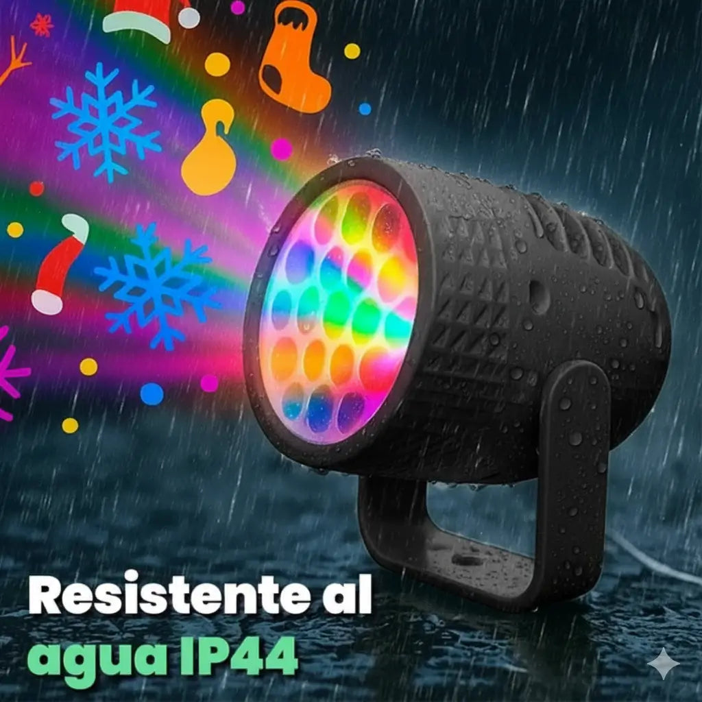 FestiLuz: El Proyector Navideño que Transforma tu Casa en un Espectáculo Mágico