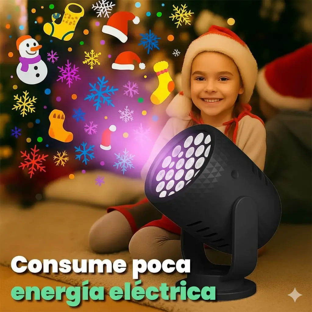 FestiLuz: El Proyector Navideño que Transforma tu Casa en un Espectáculo Mágico