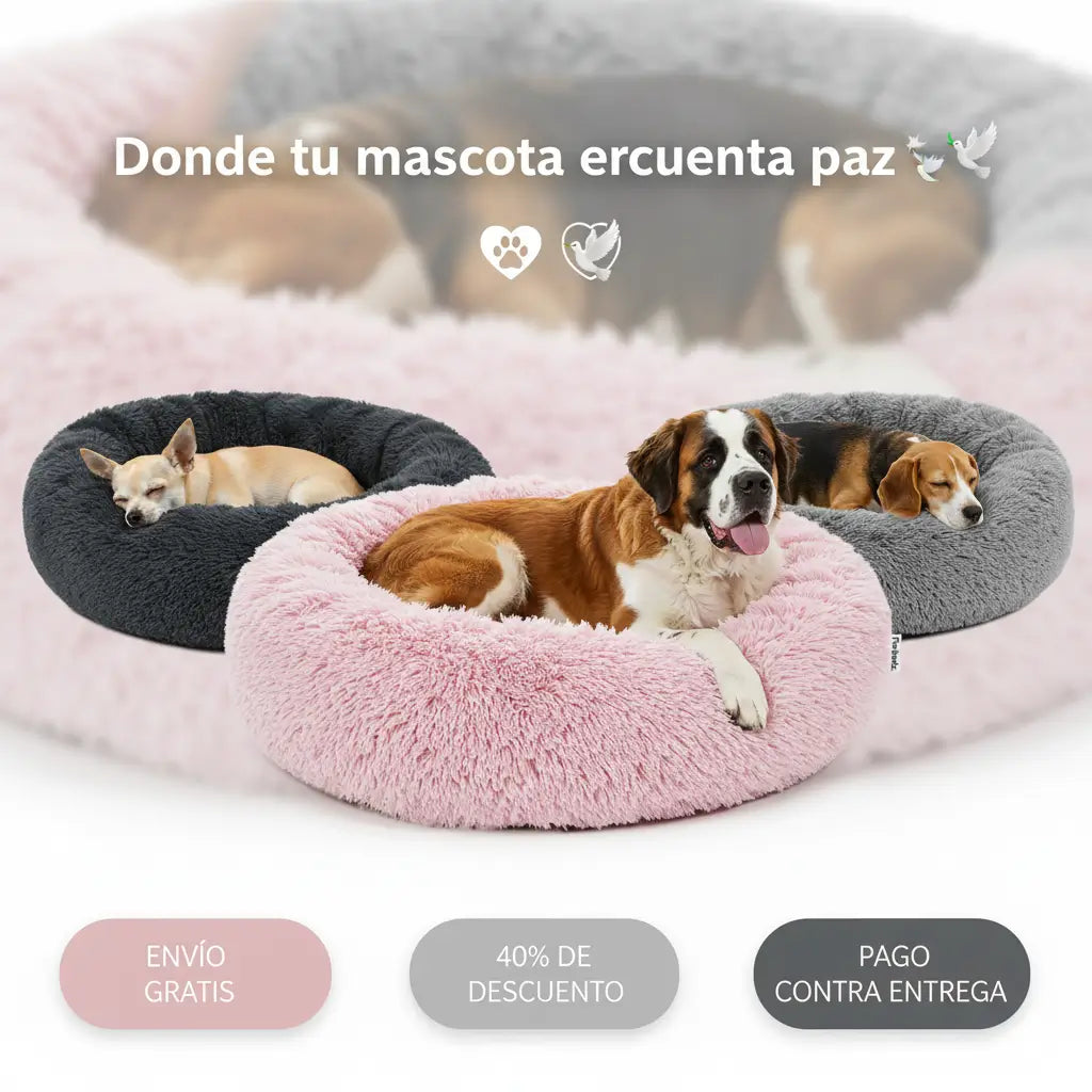 Cama Antiestrés Furbedz: el refugio que tu perro merece para dormir de verdad