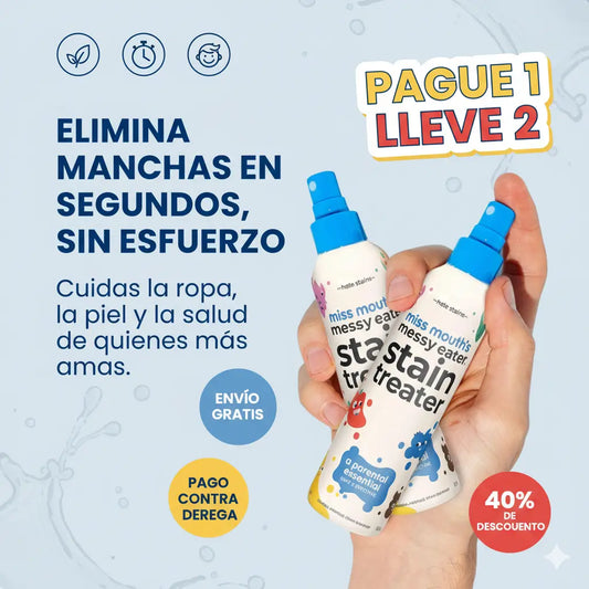 Stain Treater: Llévate 2x1 y olvídate de las manchas