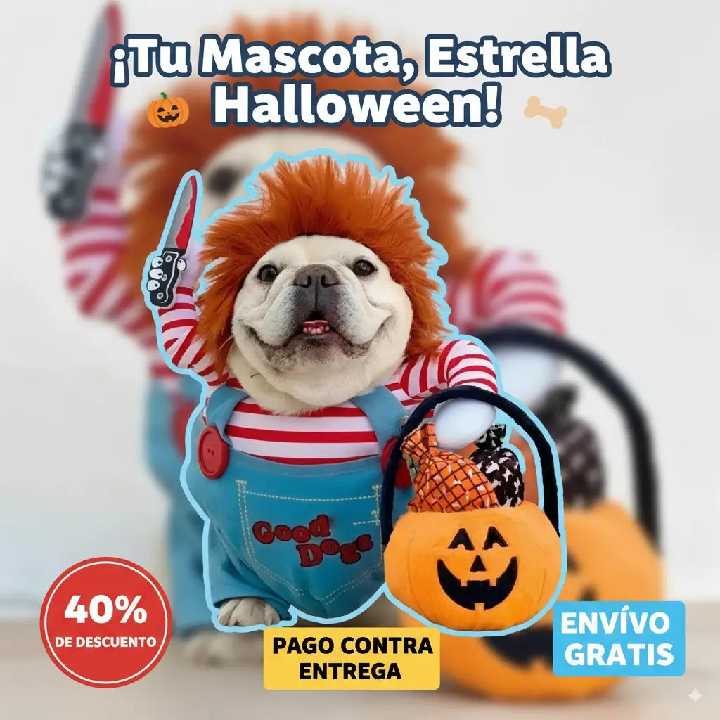 Convierte a tu mascota en la sensación este Halloween 🎉🐾👻