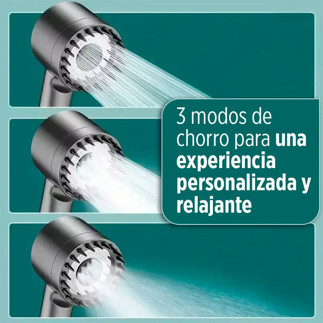 HidraSpa Max: agua purificada, alta presión, 3 modos de chorro