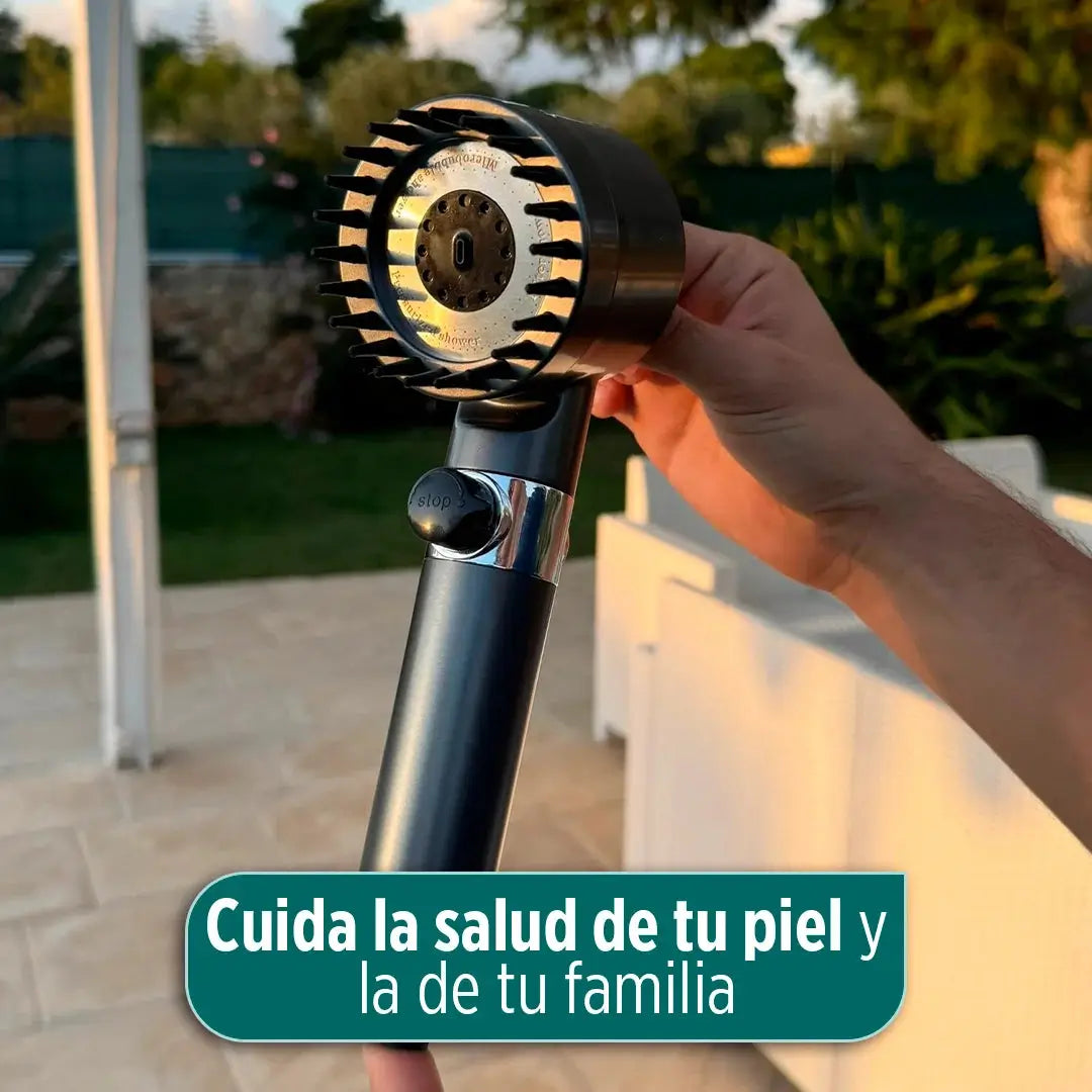 HidraSpa Max: agua purificada, alta presión, 3 modos de chorro