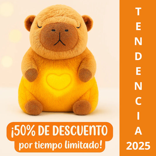 PELUCHE CAPIBARA - TU MEJOR AMIGO PARA RELAJARTE - 50% DESCUENTO