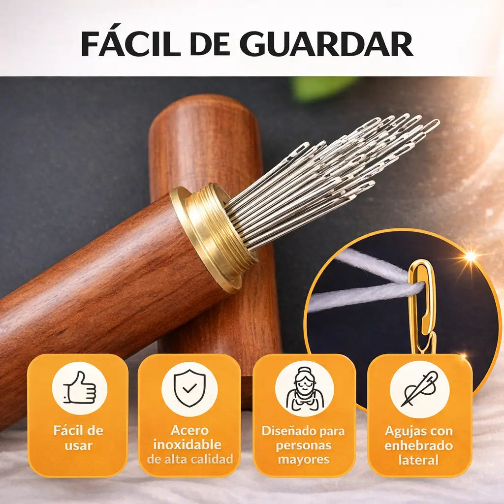 EasySew™ La aguja que hace la costura más simple.