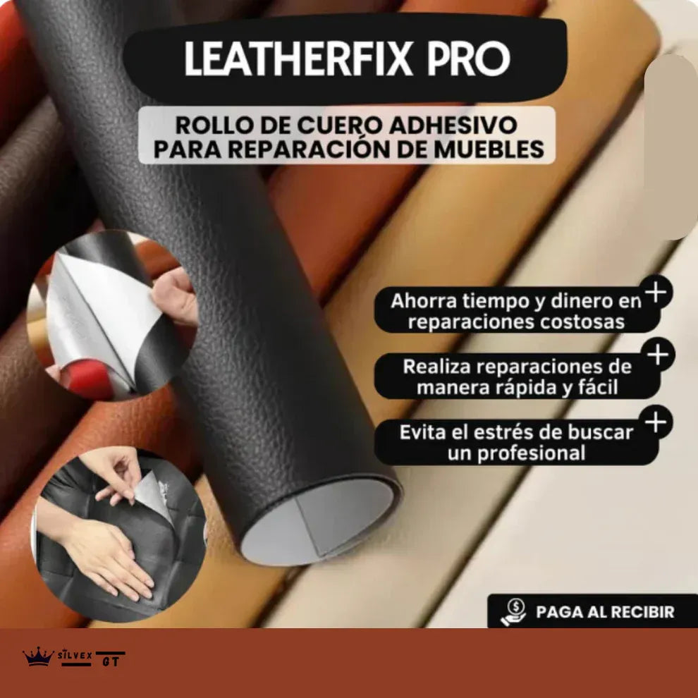 El adhesivo que revive tu cuero en segundos — sin gastar en reparaciones.