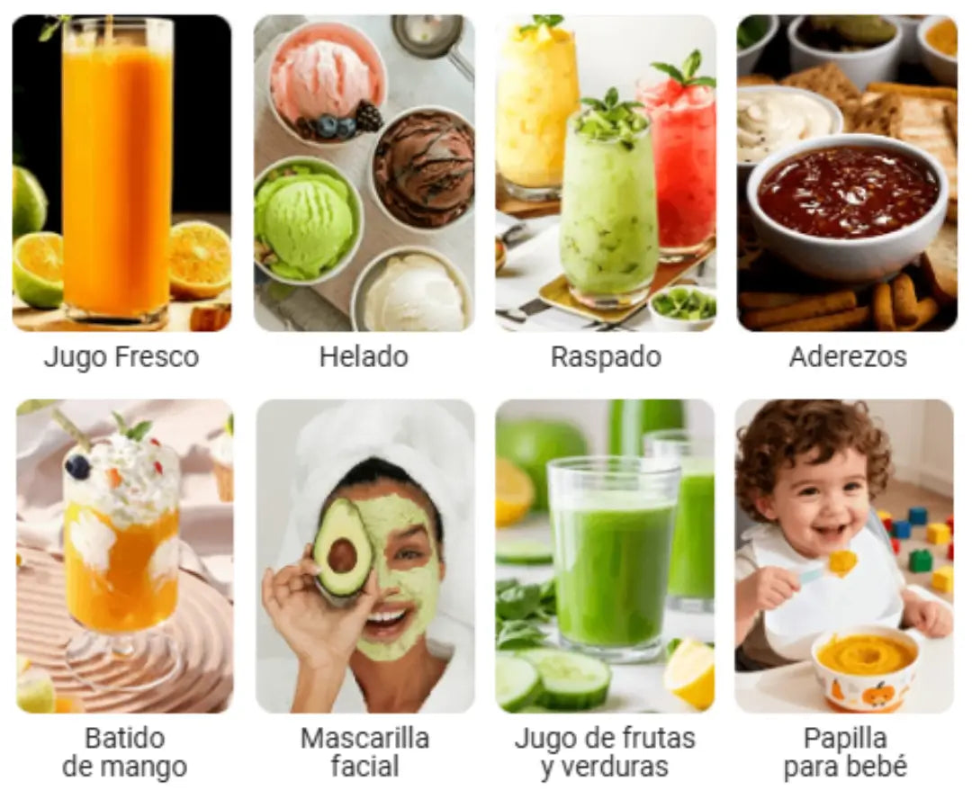 Licuadora Portátil Inalámbrica Multiuso – Mezcla, Tritura y Prepara en Segundos