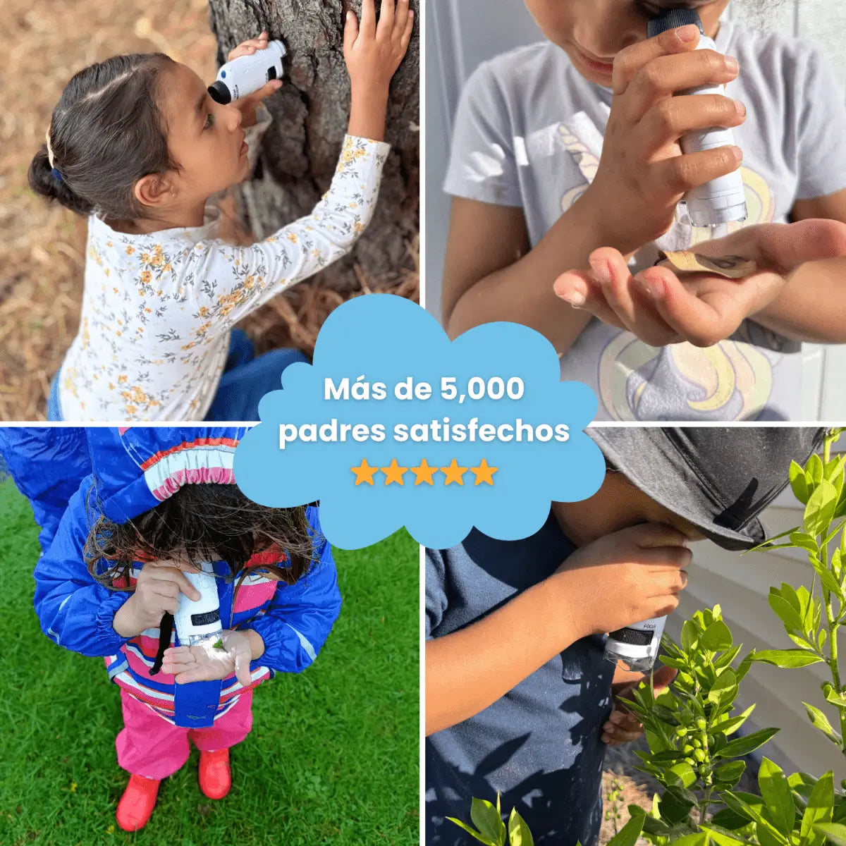 Microscopio portatil para Niños: transforma tu entorno en aventuras científicas