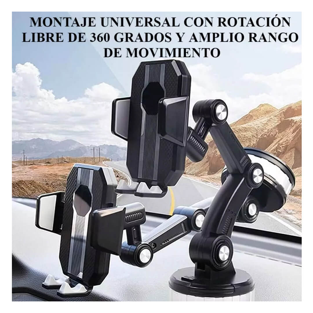 SmartClip Ride | Soporte Ultra Estable para celular 360°🎁HOY ENVÍO GRATIS