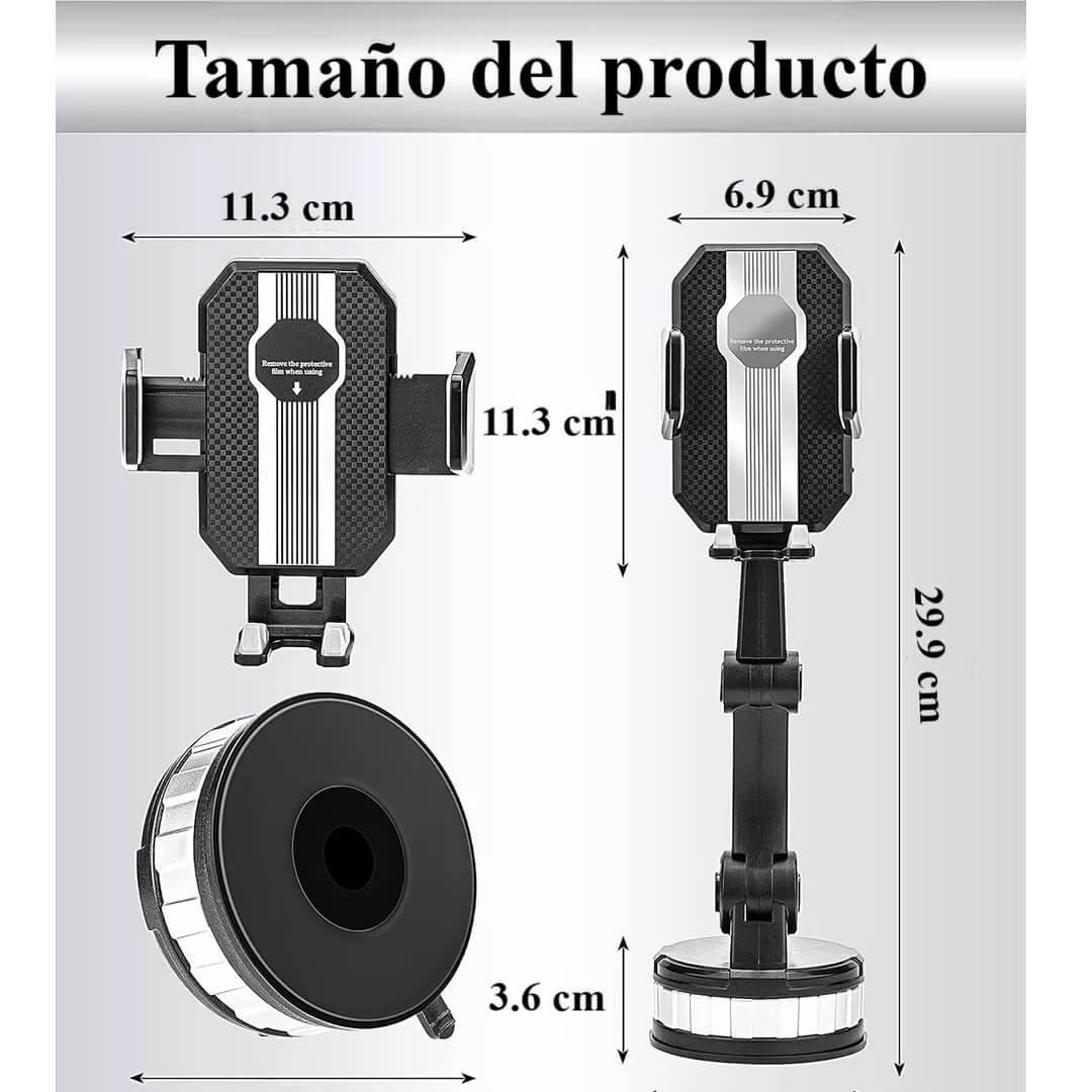 SmartClip Ride | Soporte Ultra Estable para celular 360°🎁HOY ENVÍO GRATIS